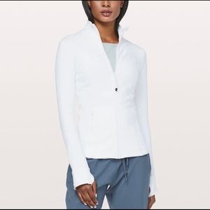 Lululemon Define Jacket white! Barely worn (not my style)🤍🤍🤍
